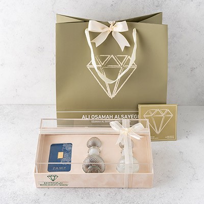   2.5g Gold Bar + Bukhoor + Musk