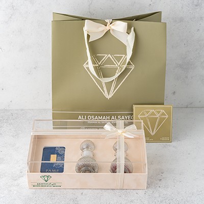   5g Gold Bar + Bukhoor + Saffron